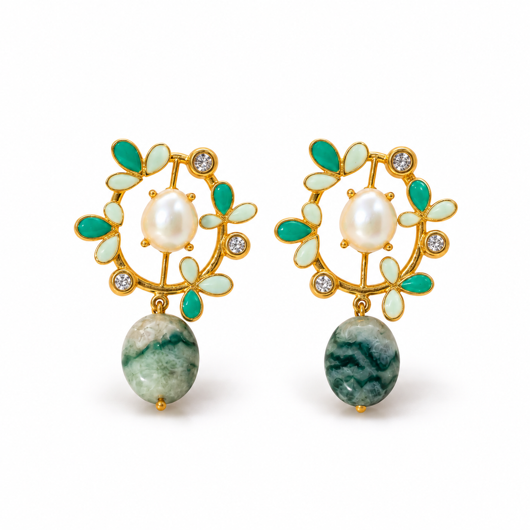 Minty Earrings