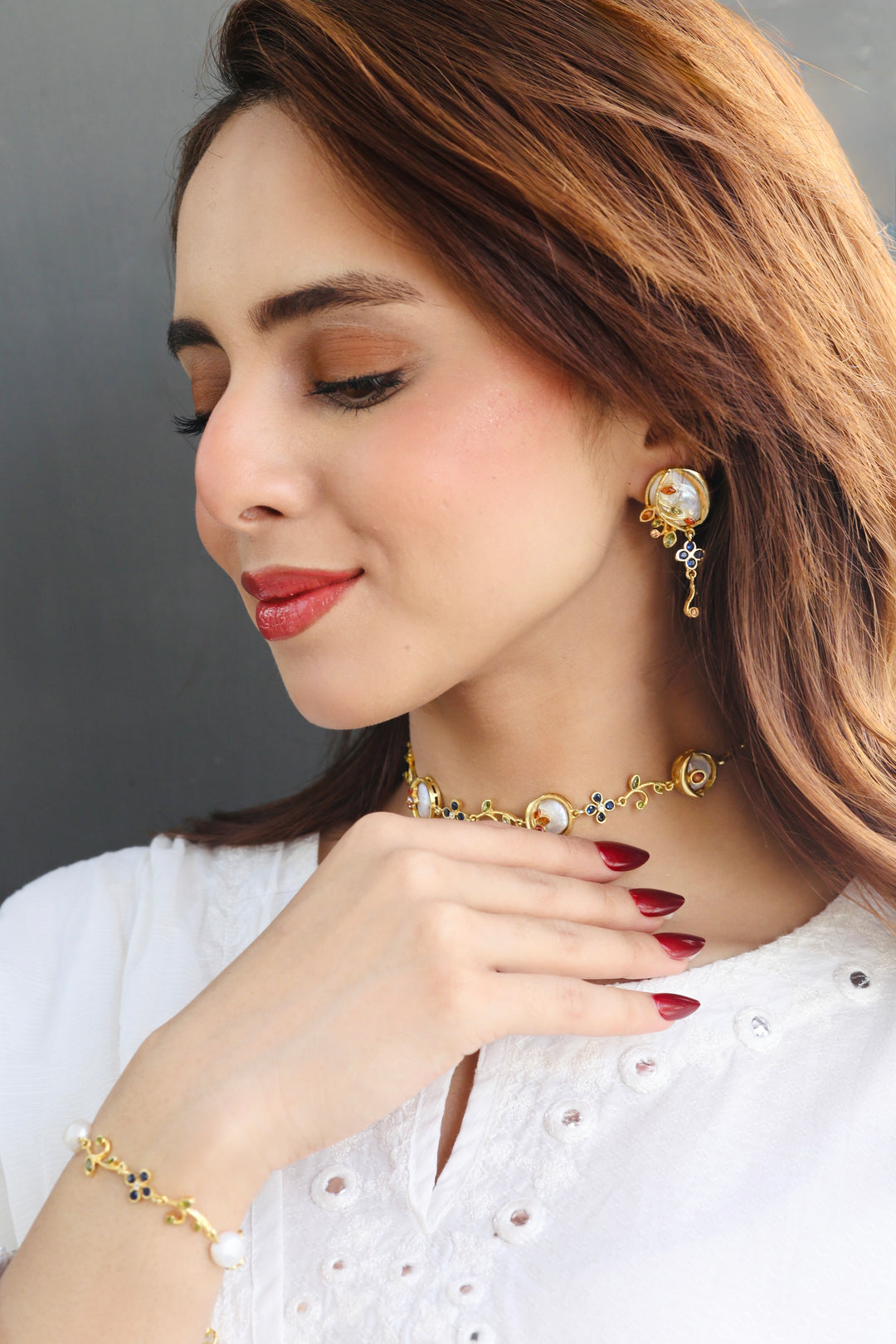 Blossom Veil Earrings