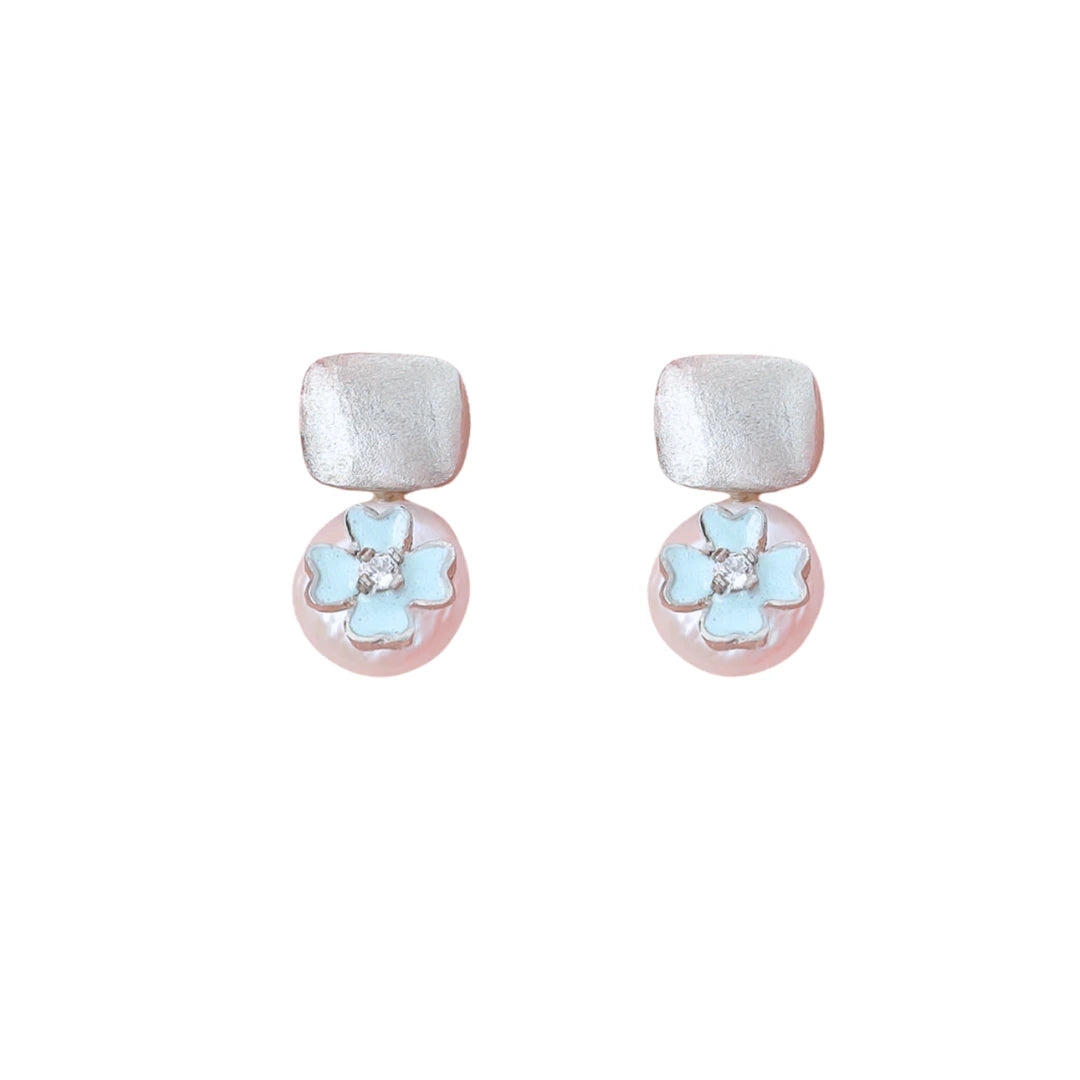 Floral Charm Earrings