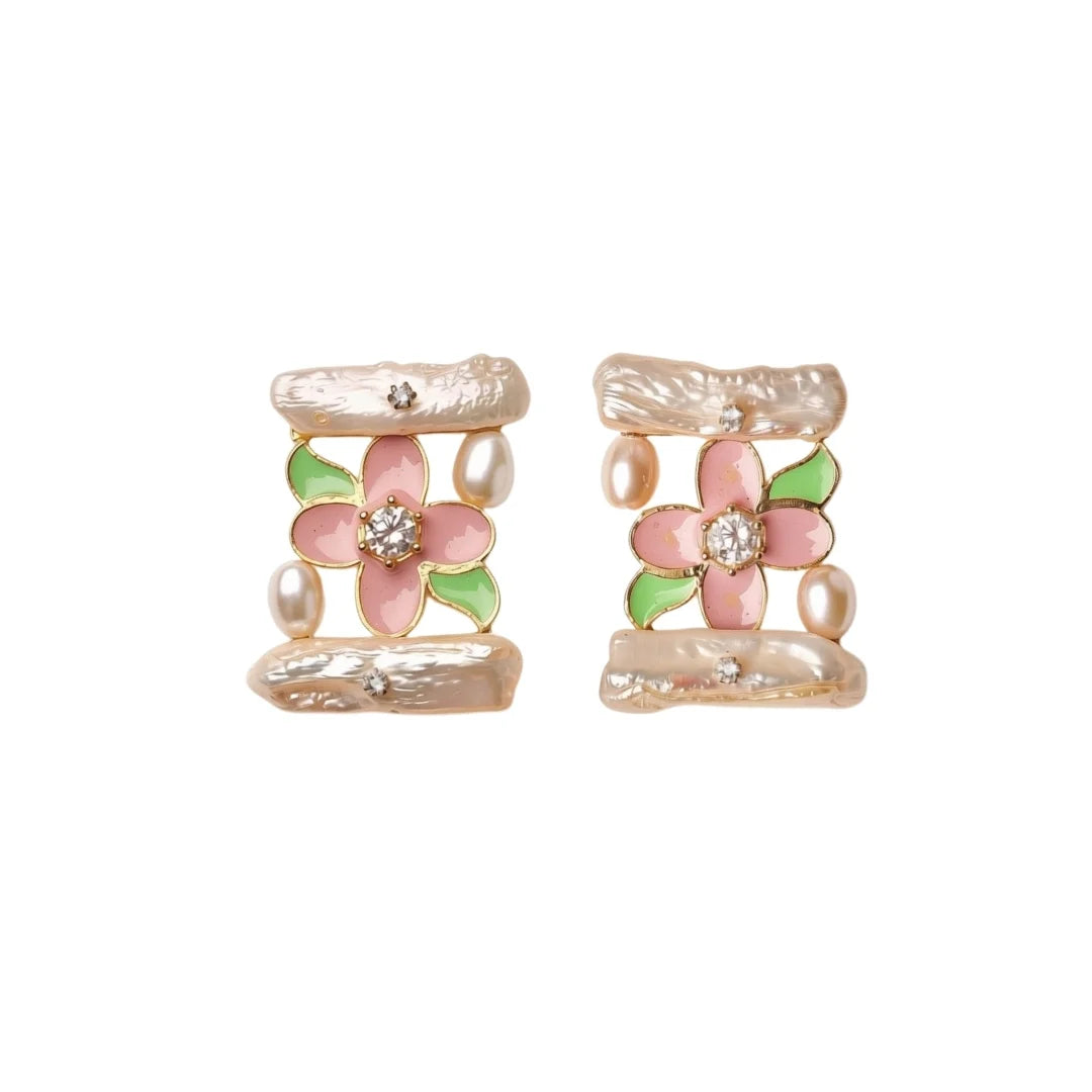 Hibiscus Earrings