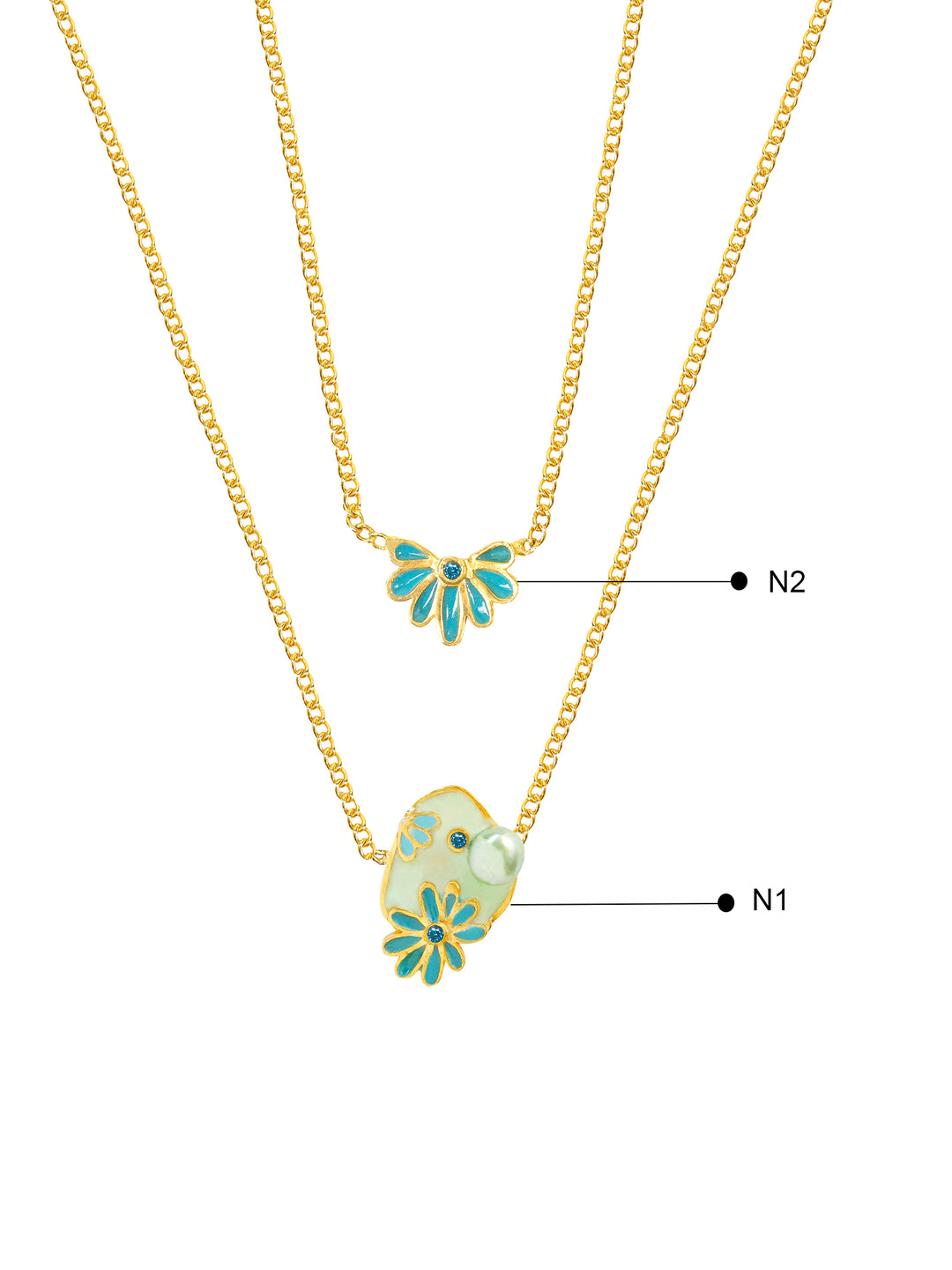Ocean Leaf Necklace