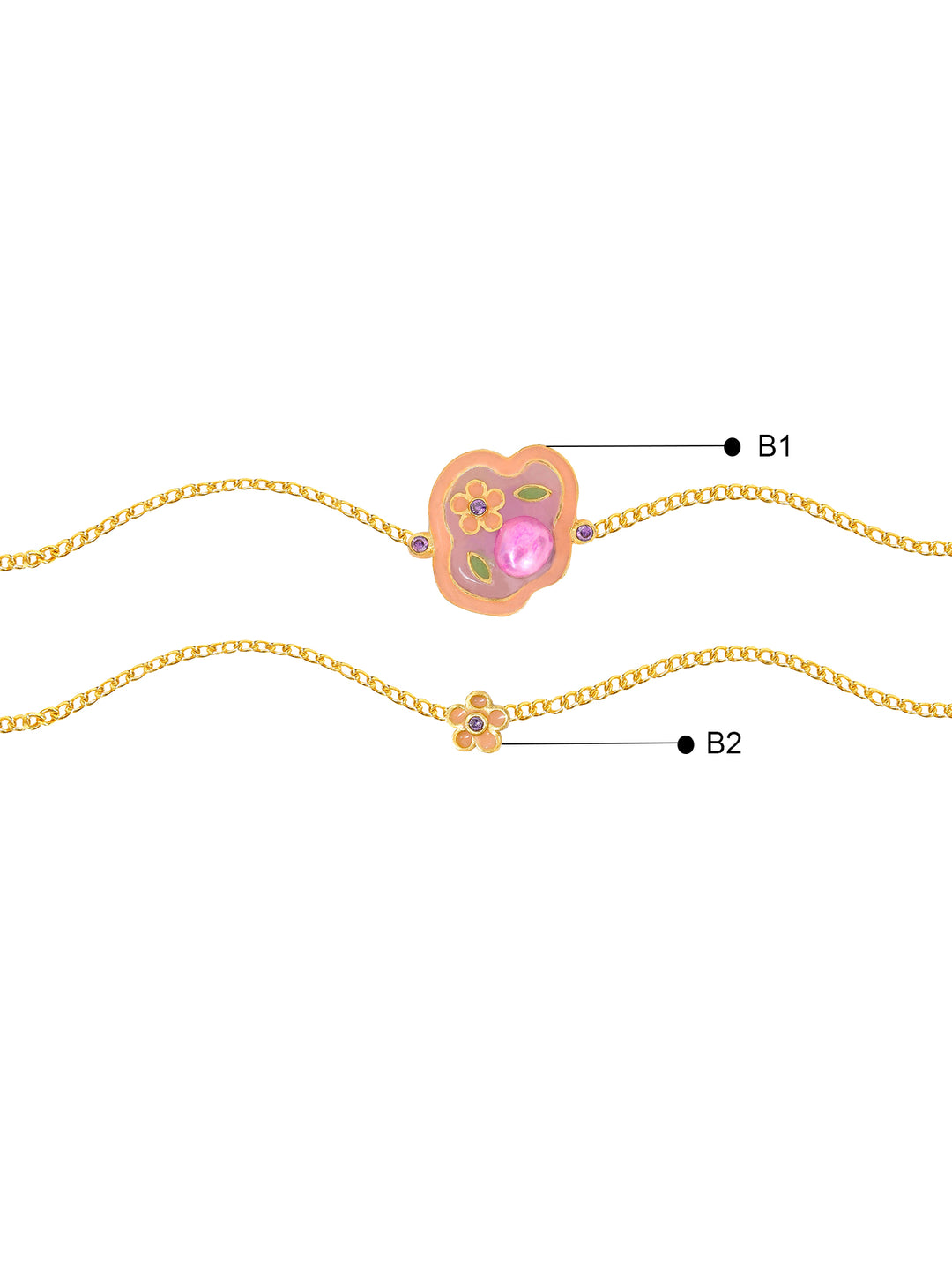 Plum Rose Bracelet