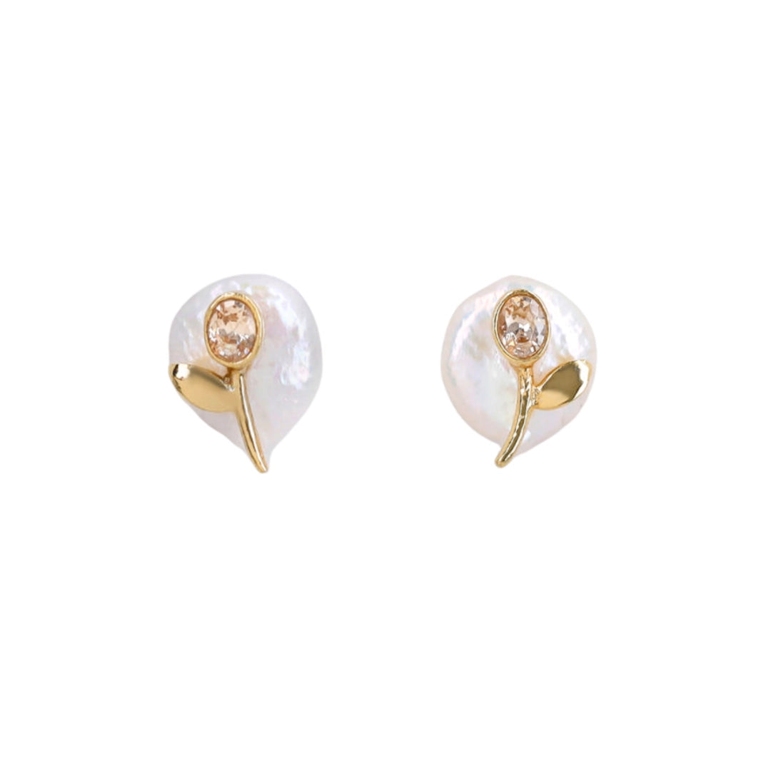 Tea Rose Earrings