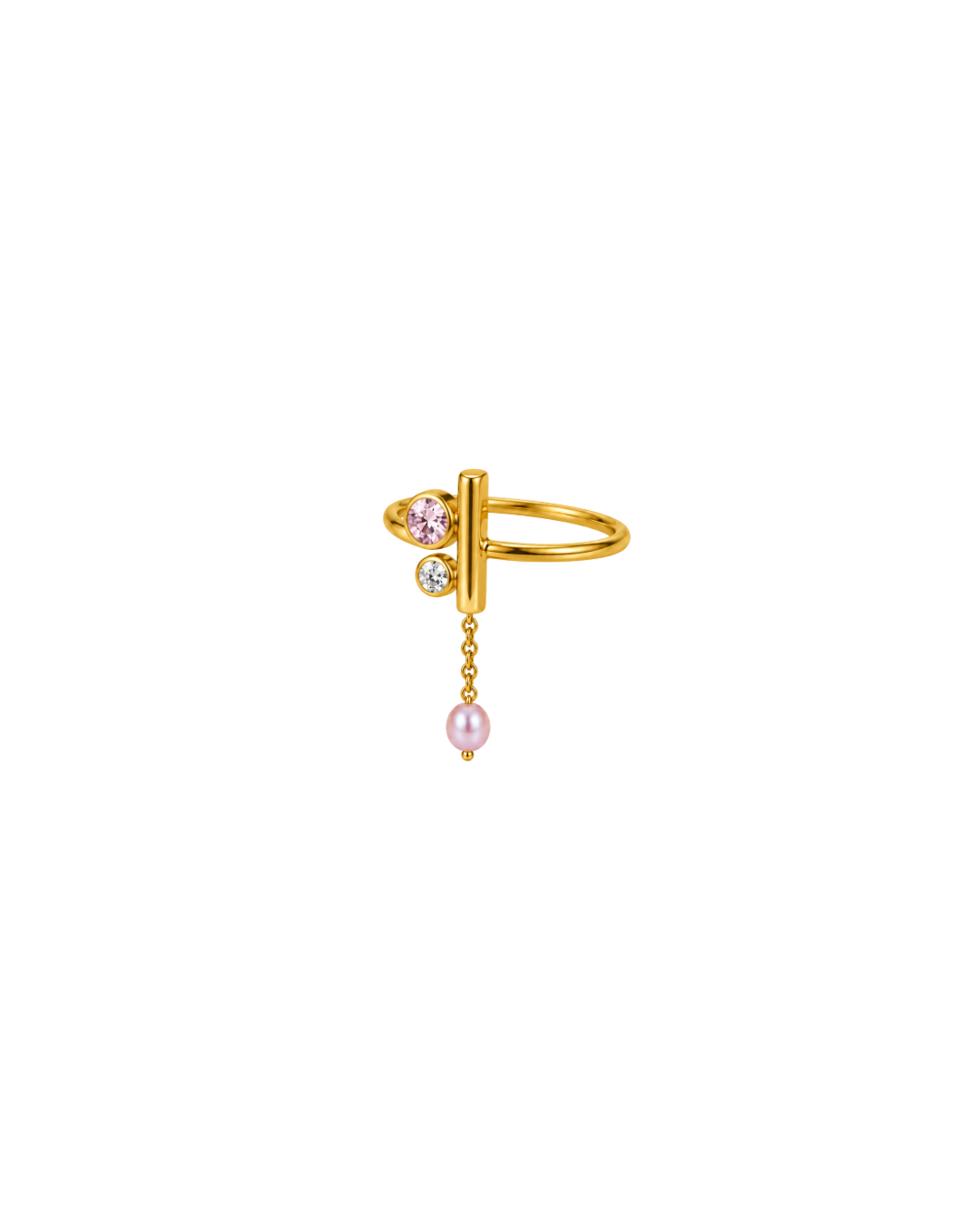 Blushberry Pearl Ring