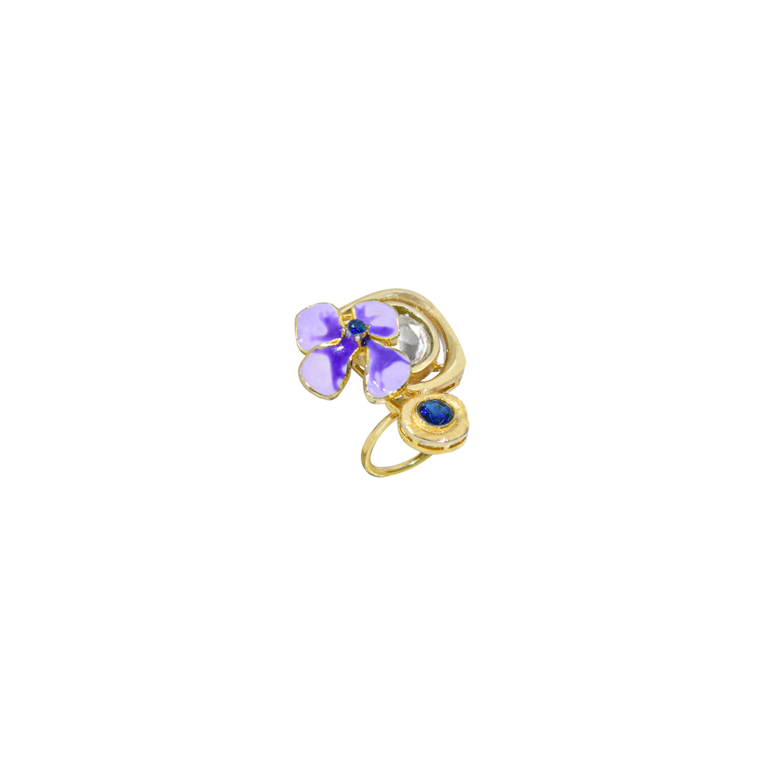 Violet Spark Ring