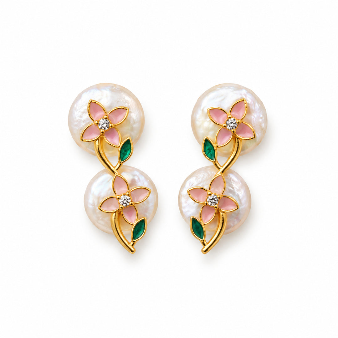 Fused Ice Earrings