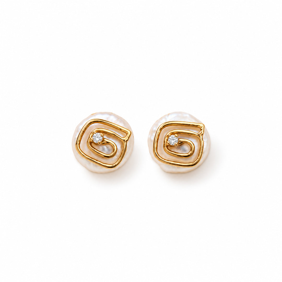 Mini Zeta Earrings