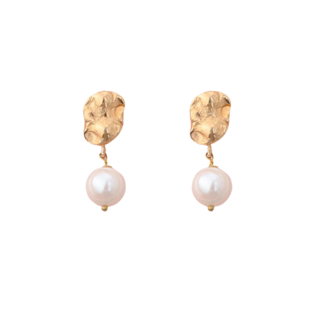 My Lifeline Gold Earrings
