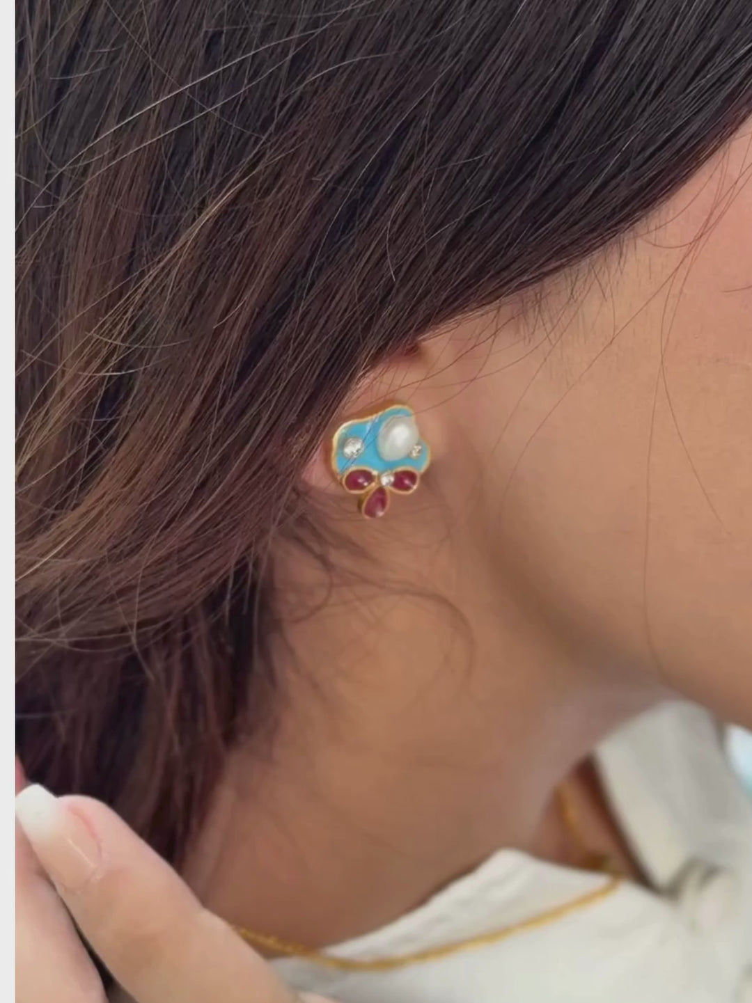 Moon Blush Earrings