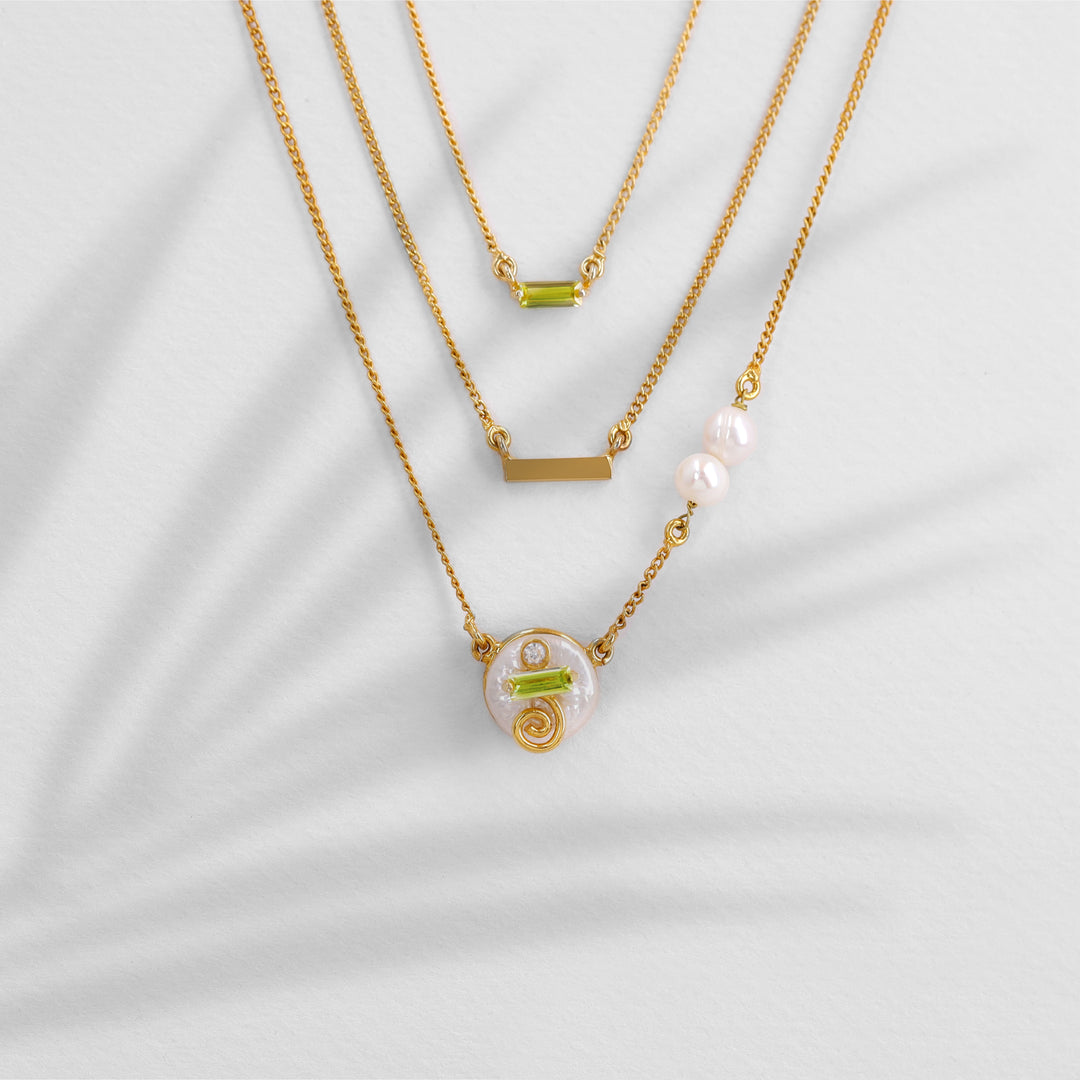 Sunny Lime Necklaces