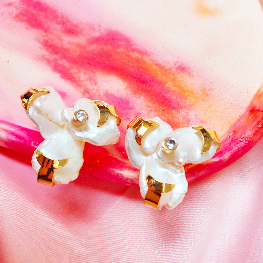 Coral Earrings