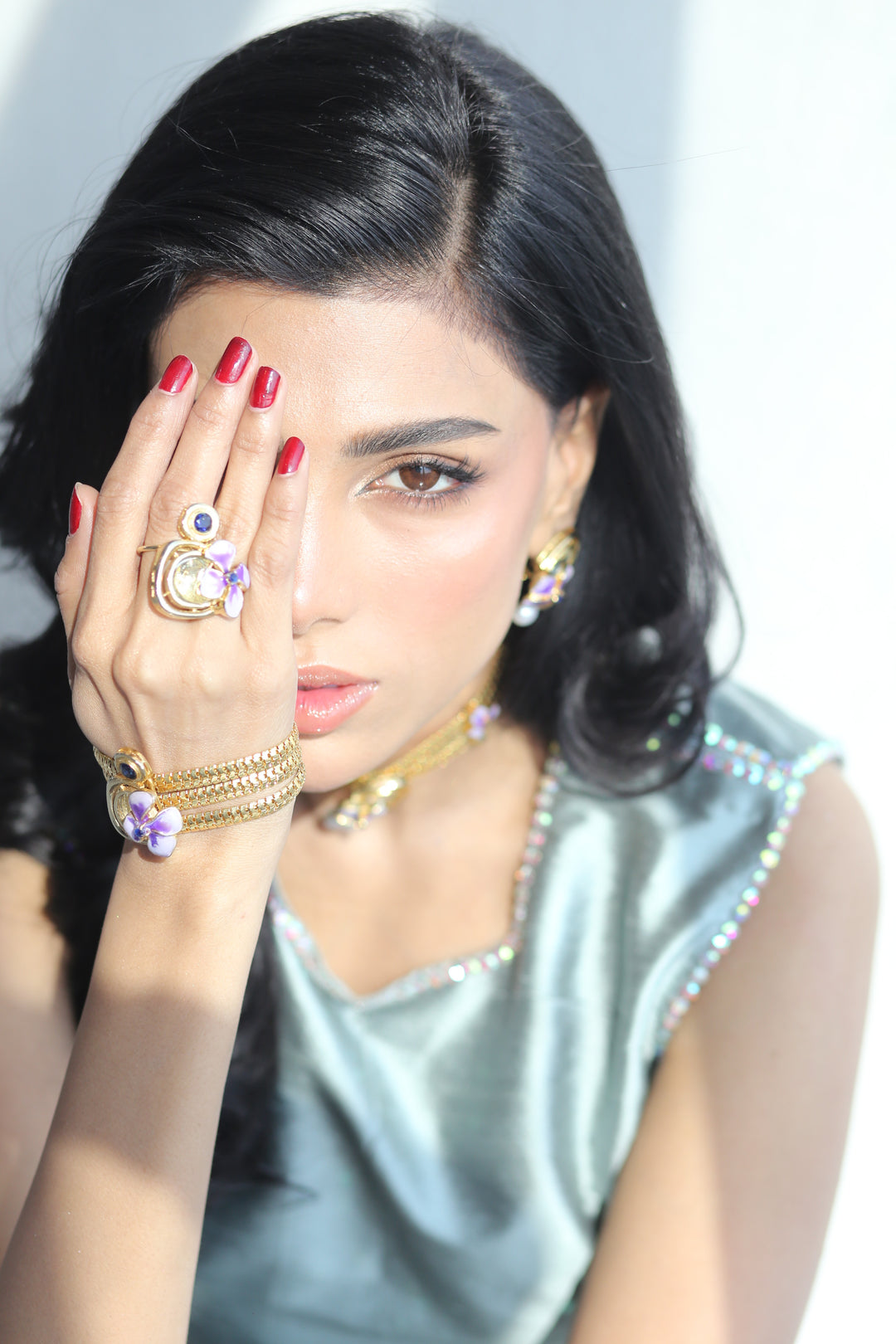 Violet Spark Bracelet