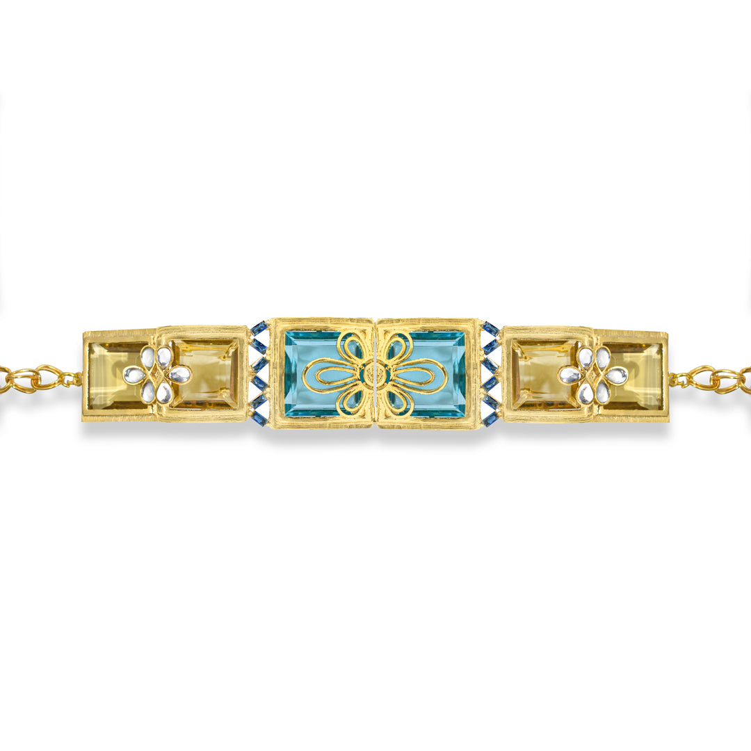 Aqua Gleam Choker