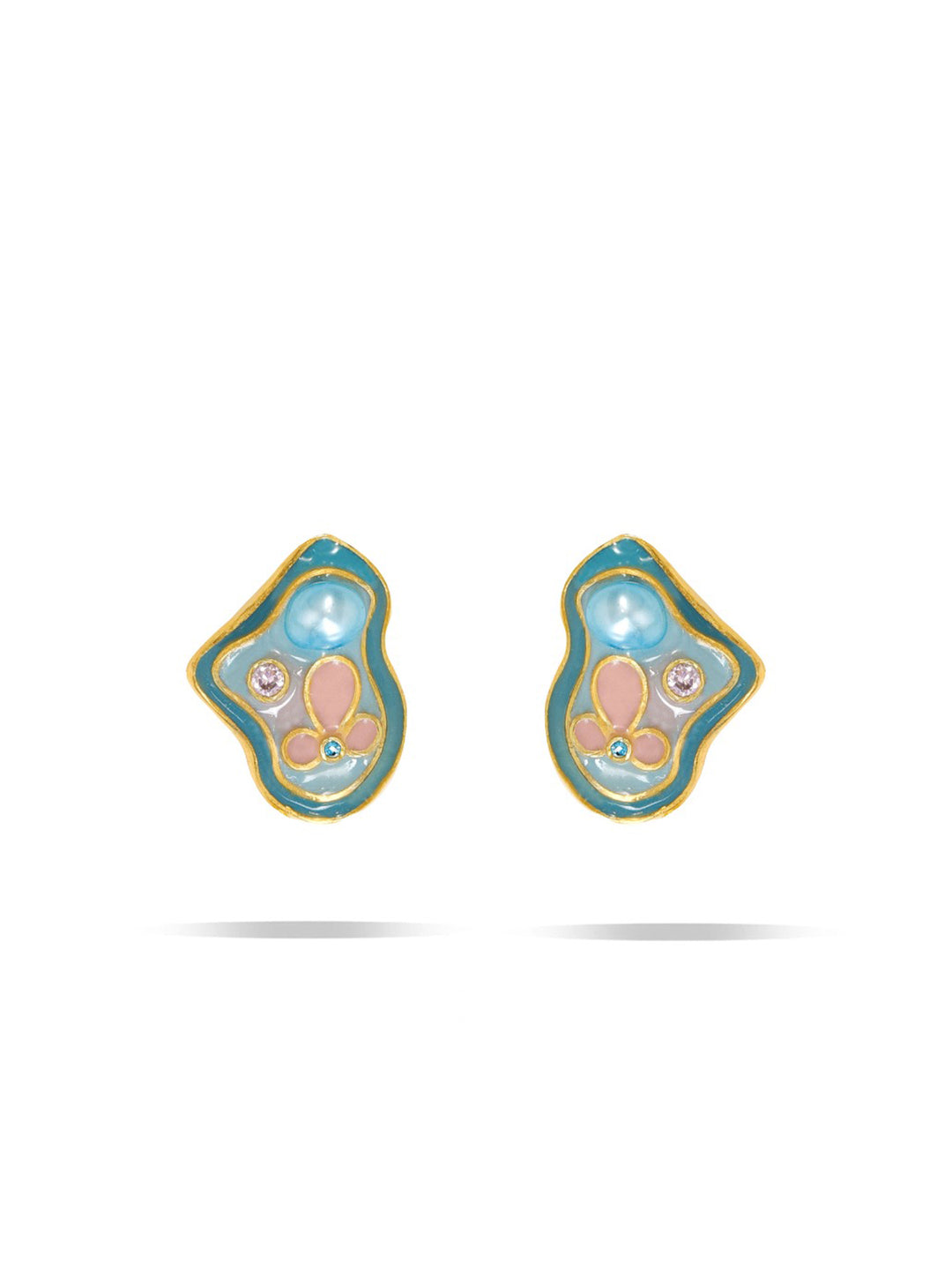Coral Tide Earrings