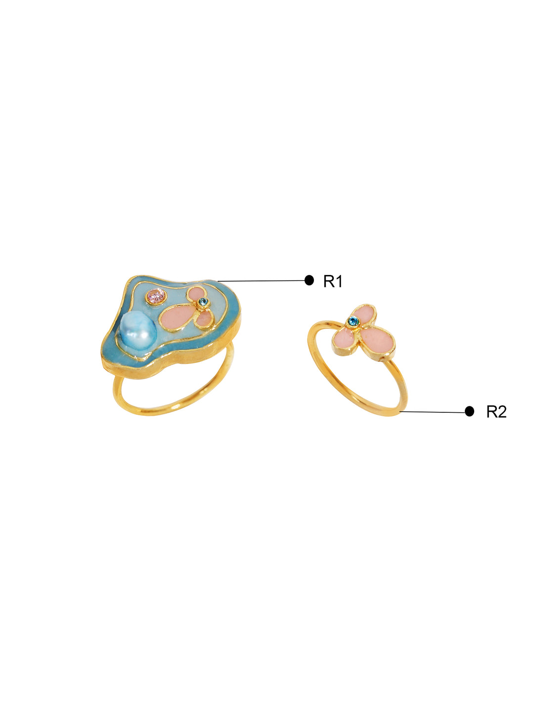 Coral Tide Ring