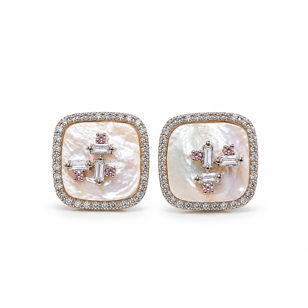 Bloom Squares Earrings