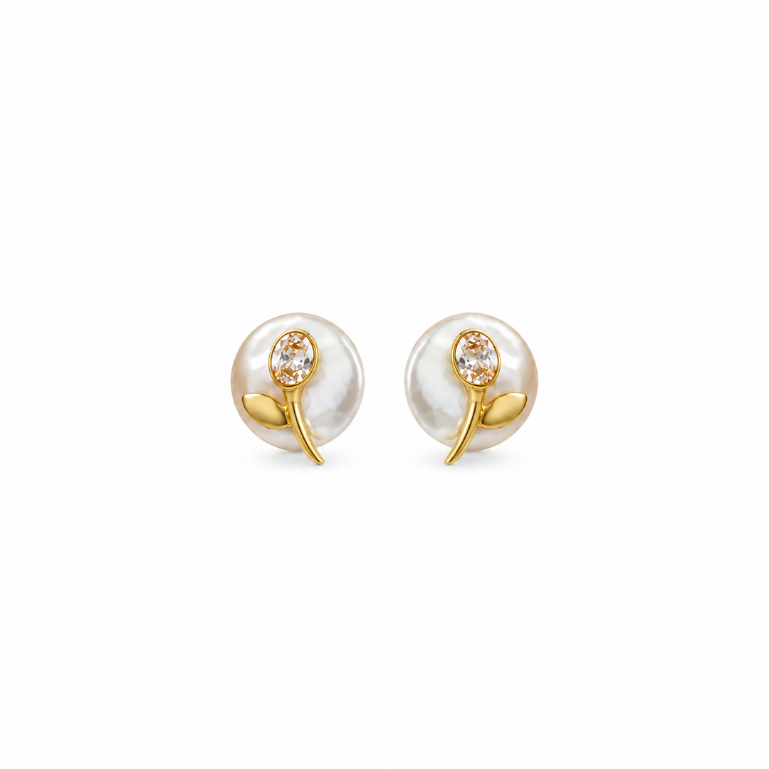 Tea Rose Earrings