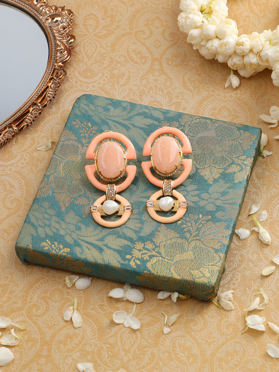 Peachy Peach Earrings