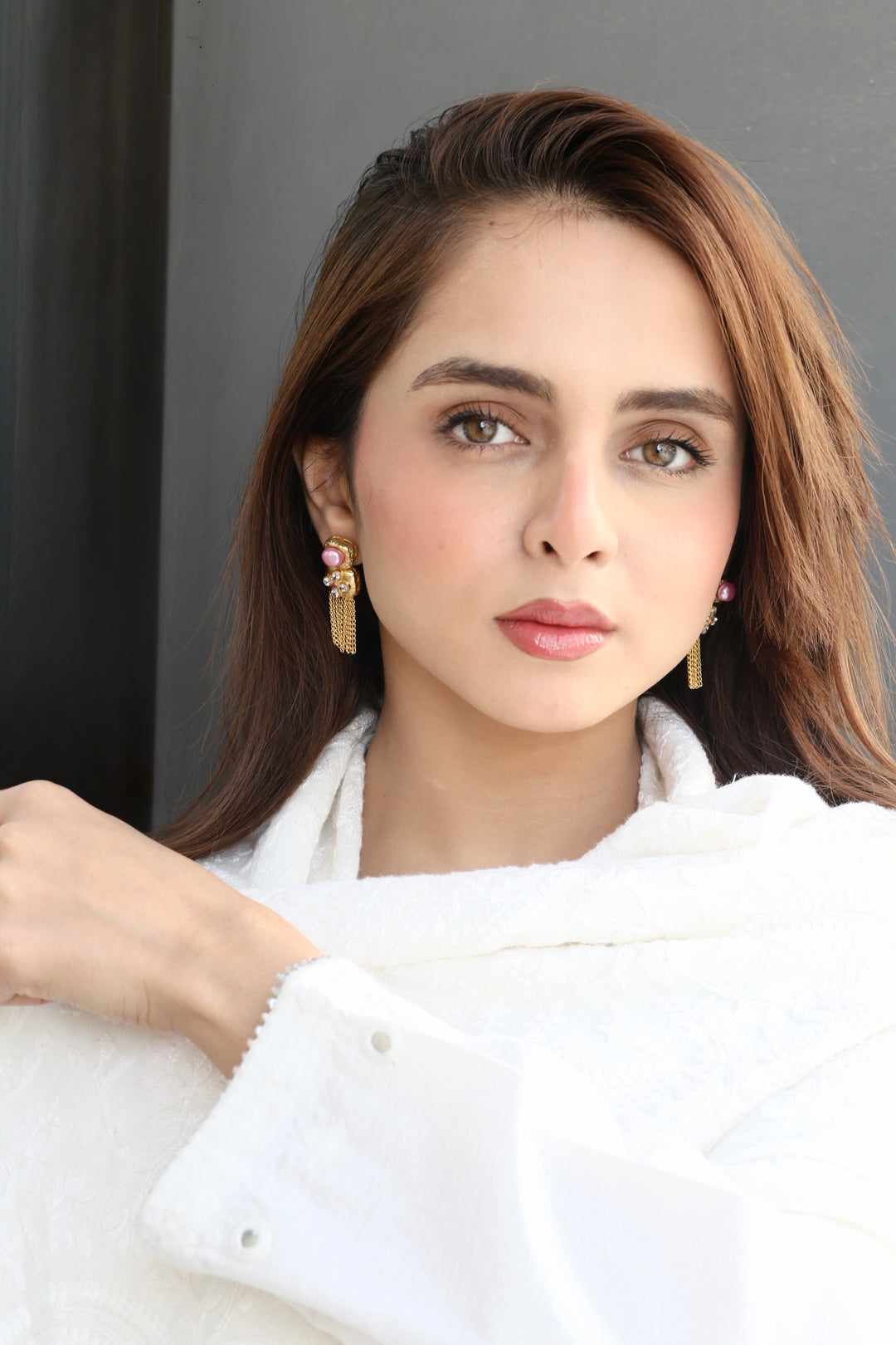 Rippled Glow Earrings