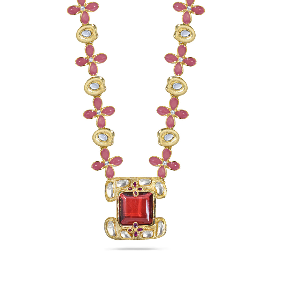 Fuchsia Glow Necklace