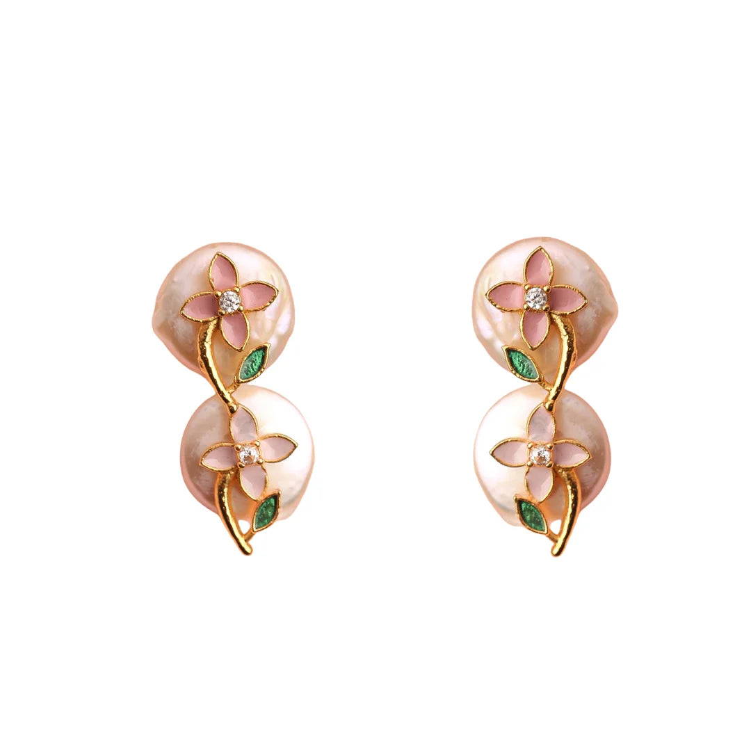 Fused Ice Earrings