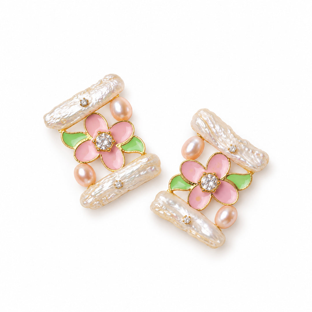 Hibiscus Earrings
