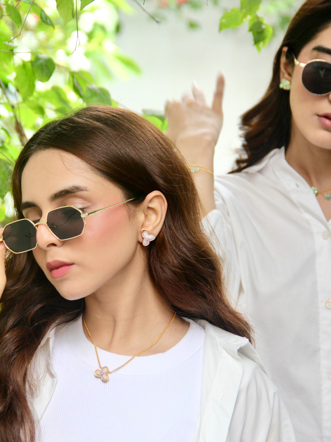 Pink Mirage Earrings