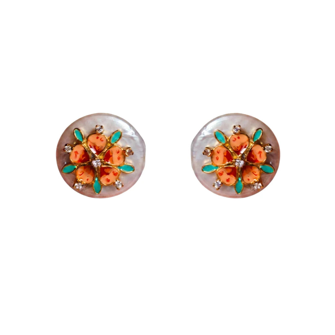 SnowBall Earrings