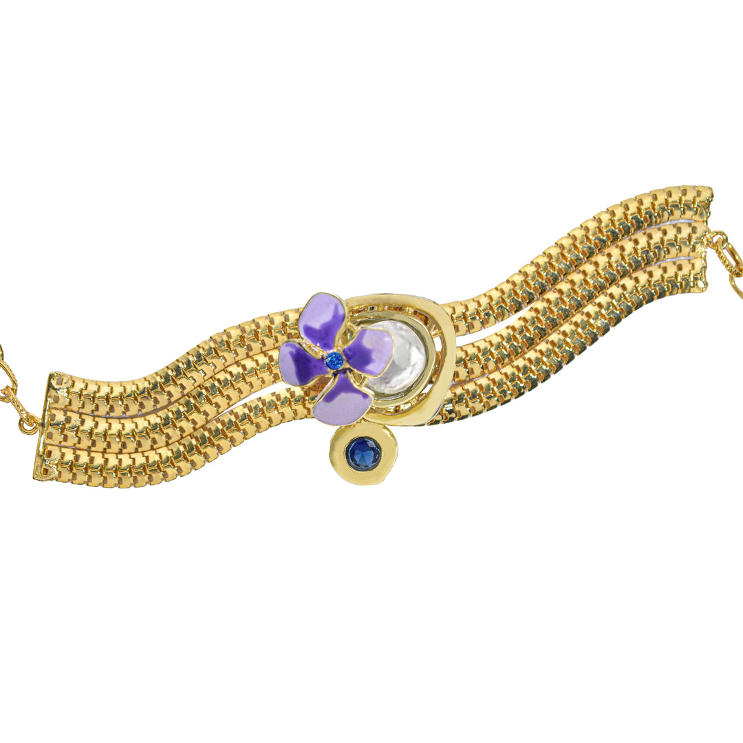 Violet Spark Bracelet