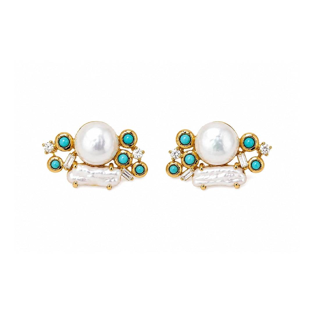 Blue Bites Earrings