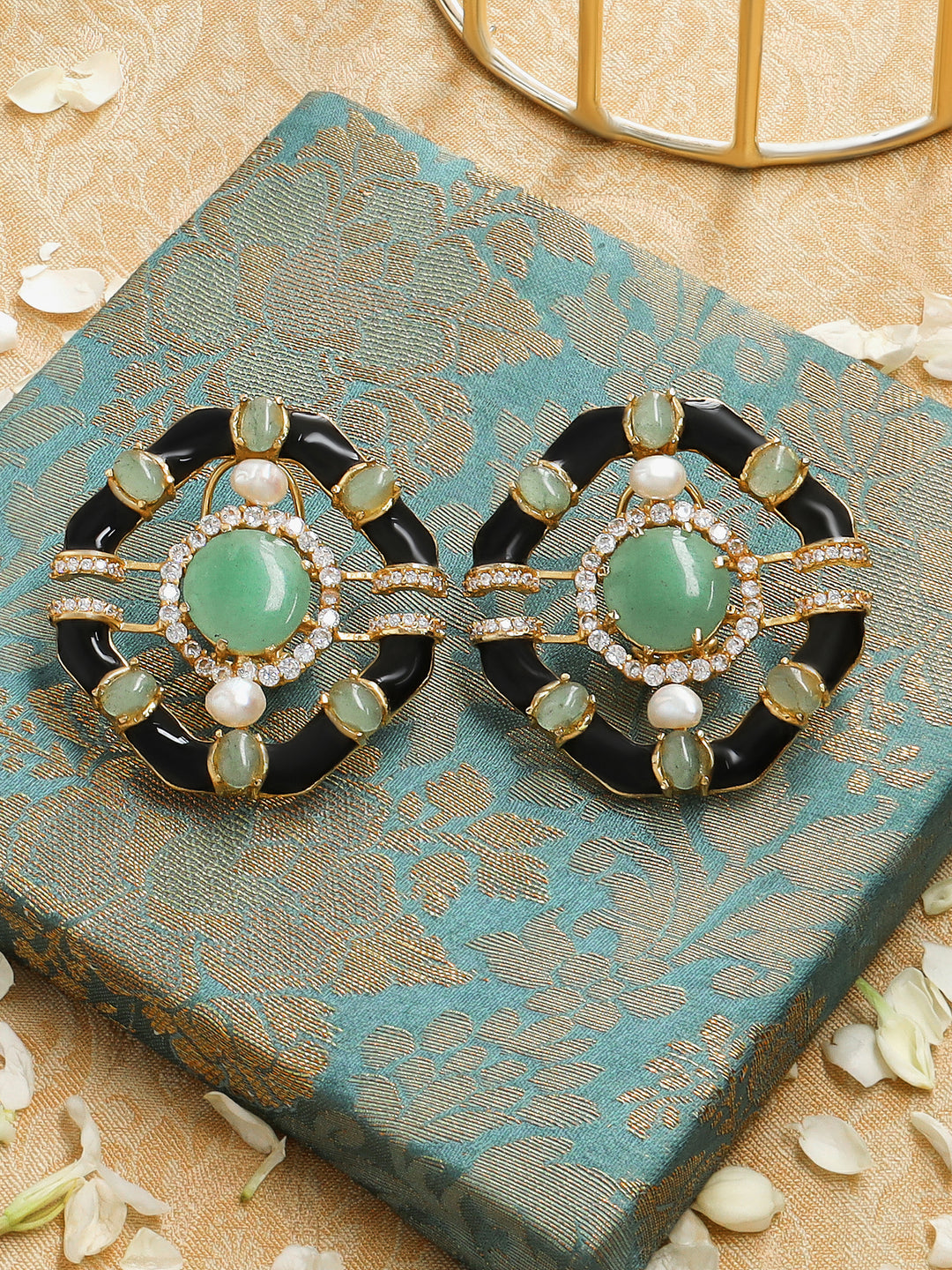 Green Gaze Earrings