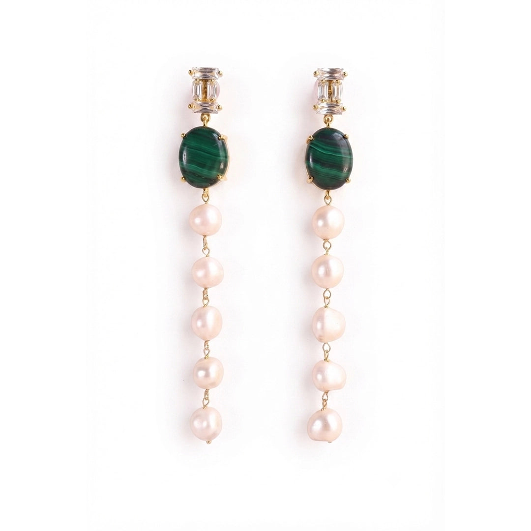 Malachite Madness Earrings