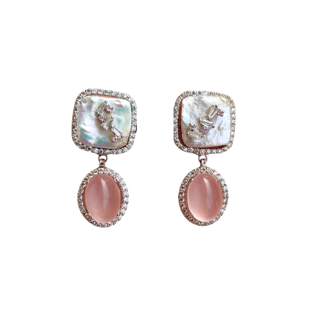 Pink Bloom Earrings