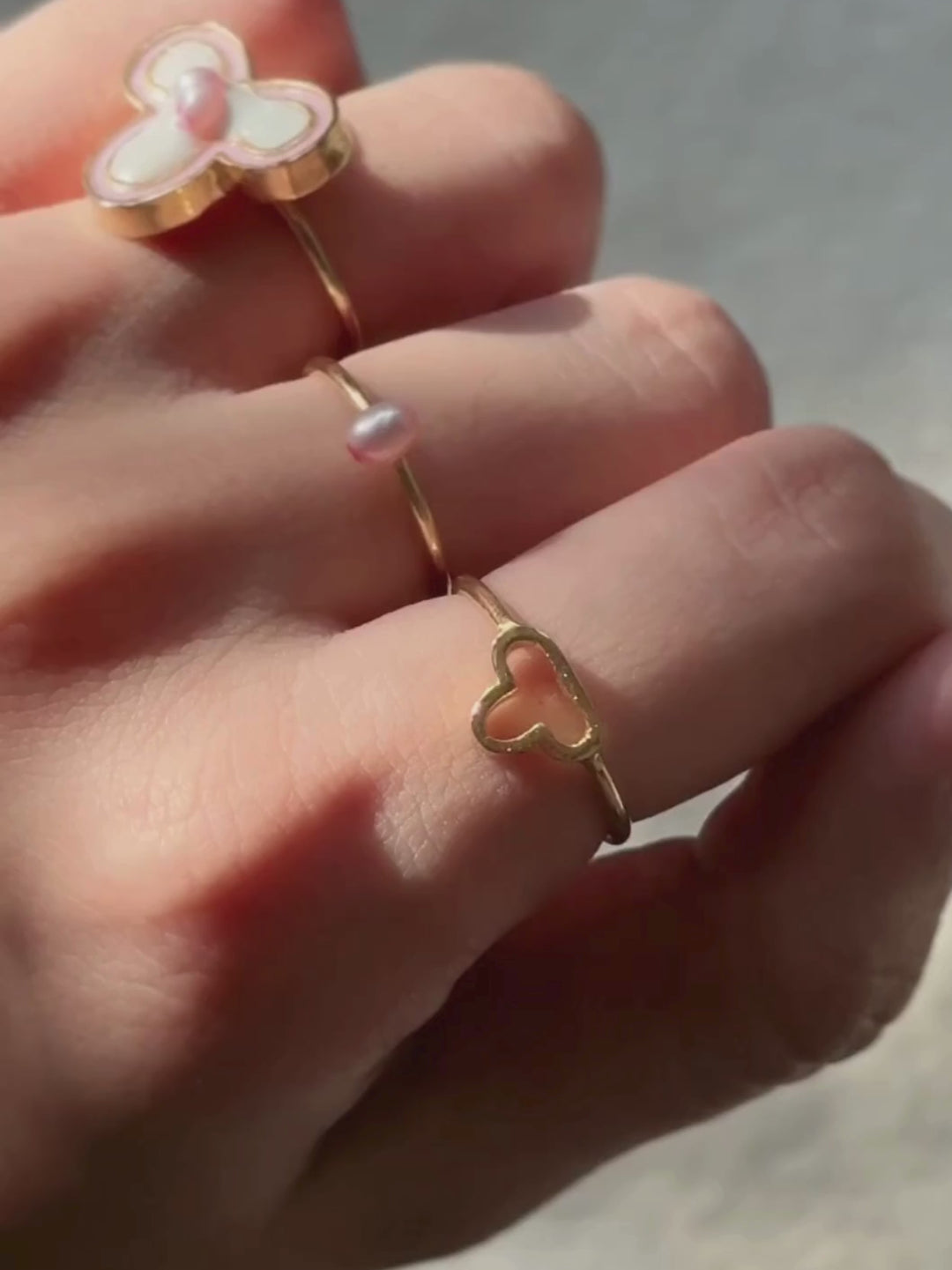 Pink Mirage Ring