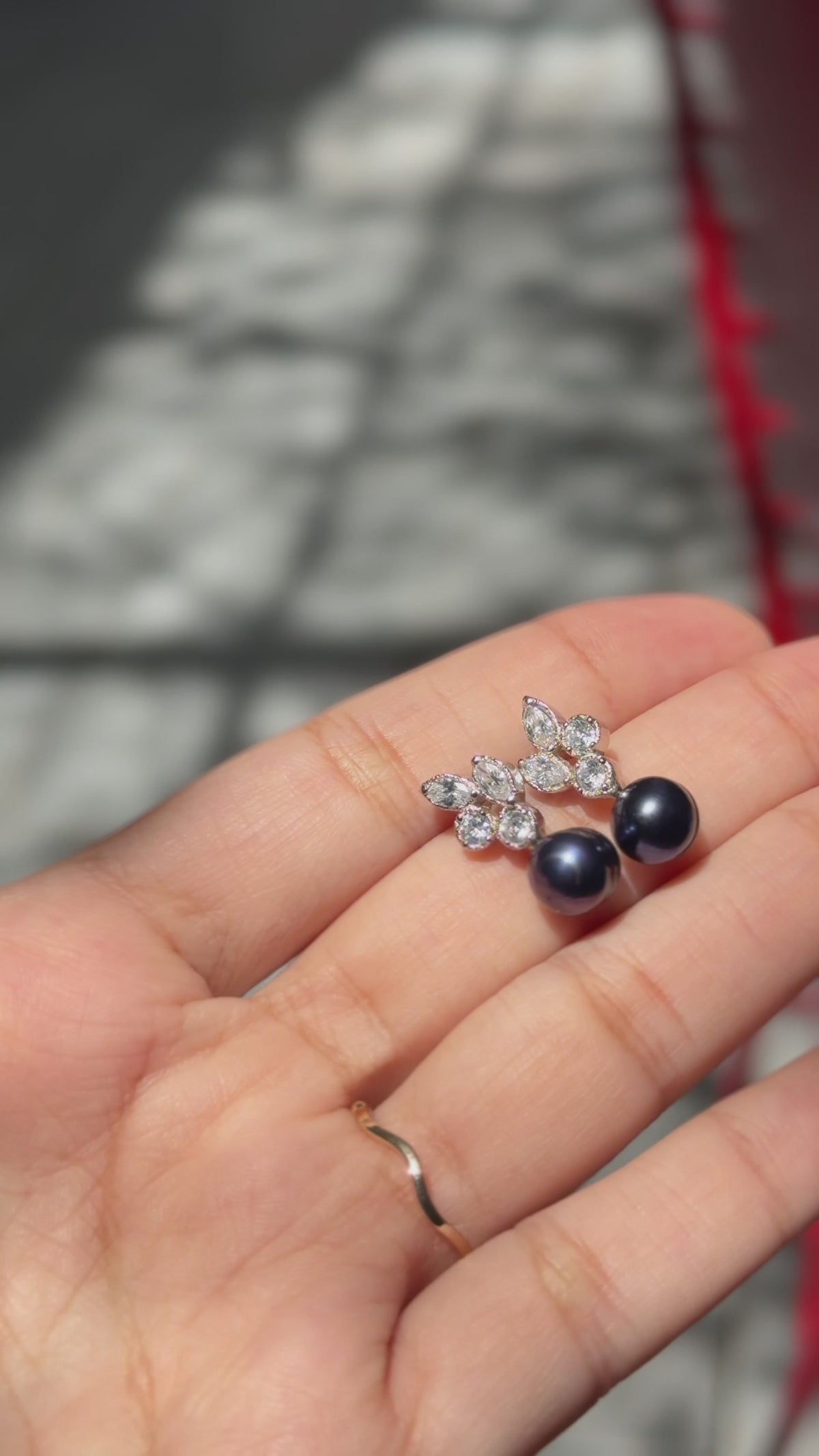 Midnight Kiss Earrings