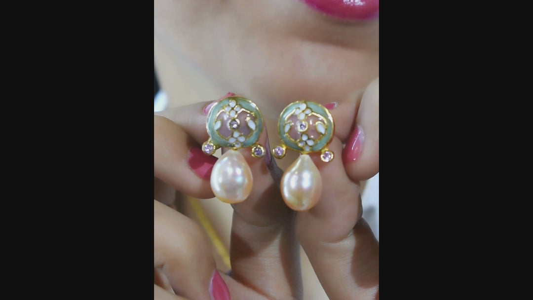 Begonia Earrings