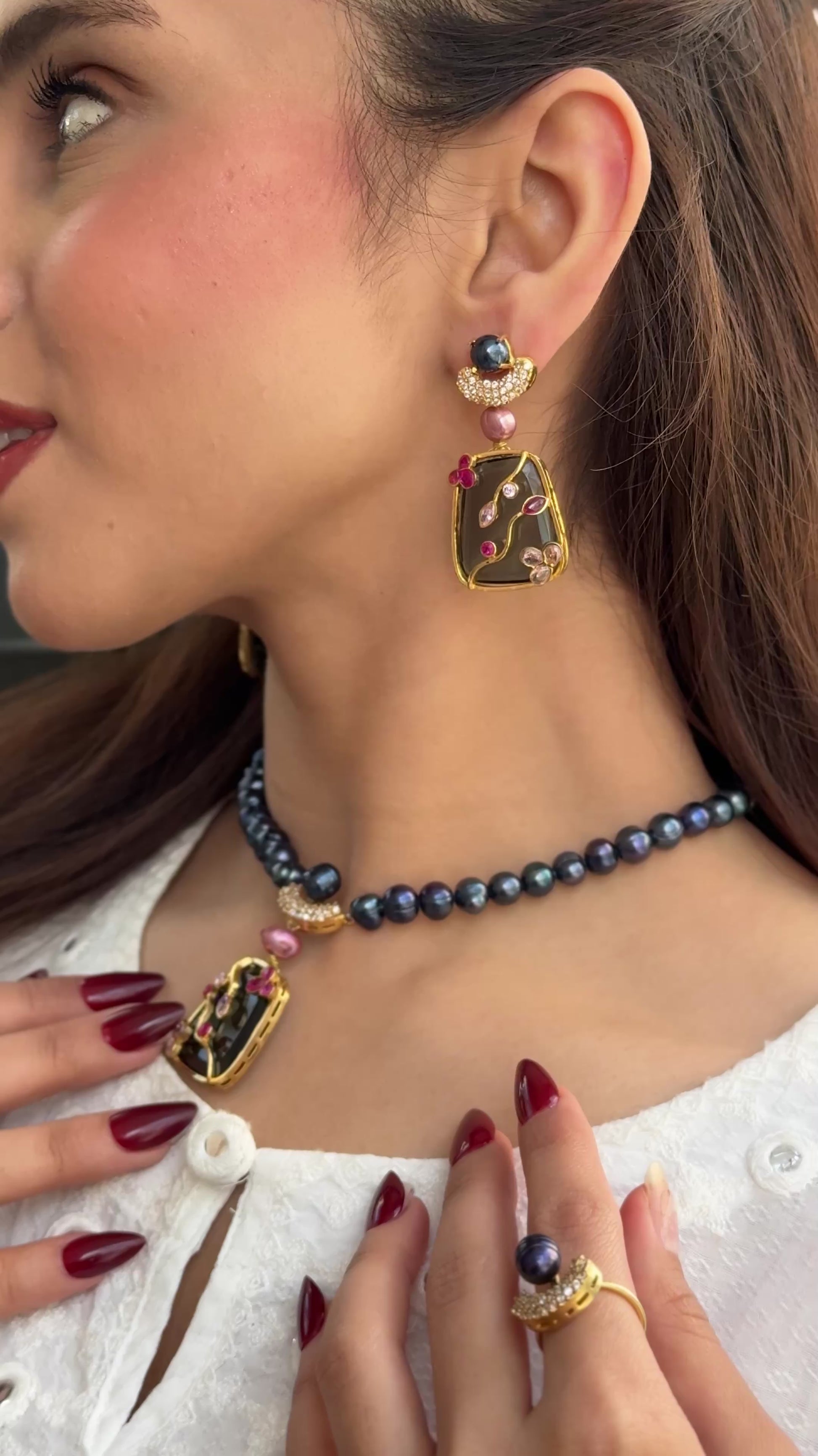 Moon's Whisper Earrings