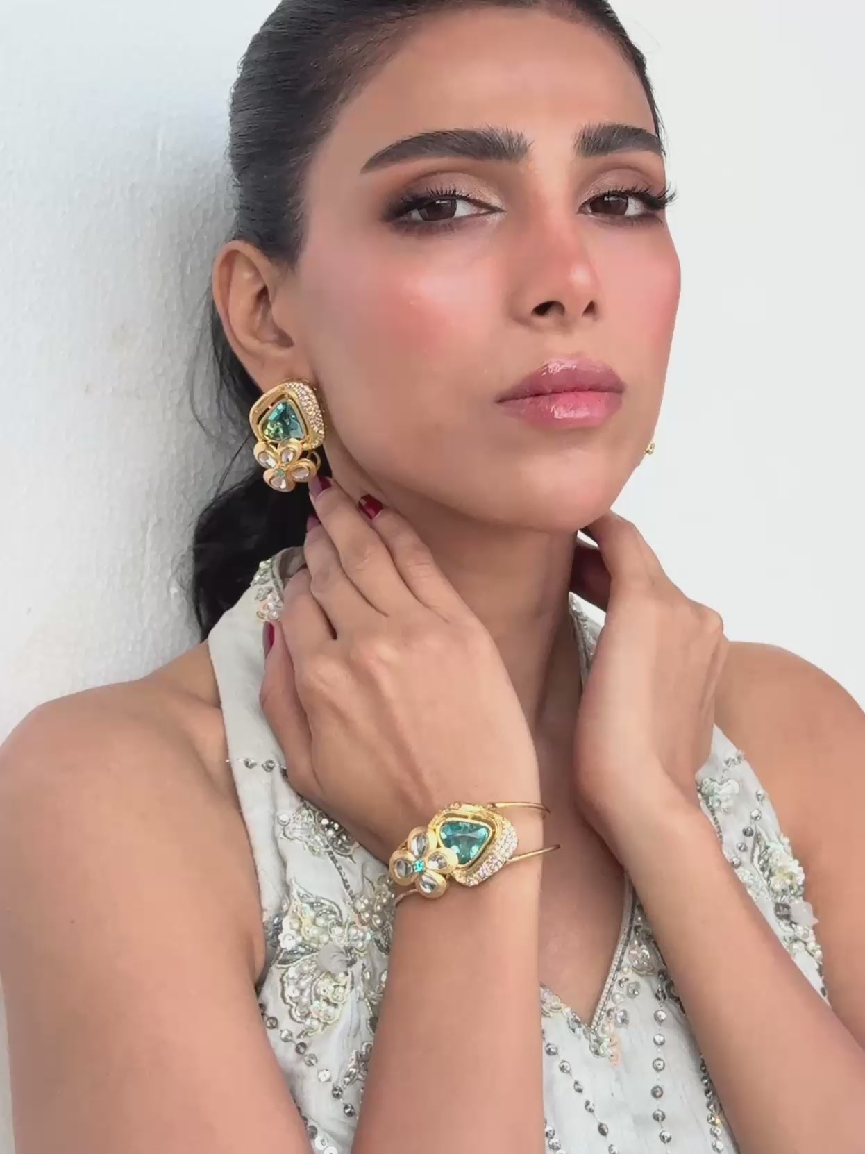 Blue Sparkle Earrings