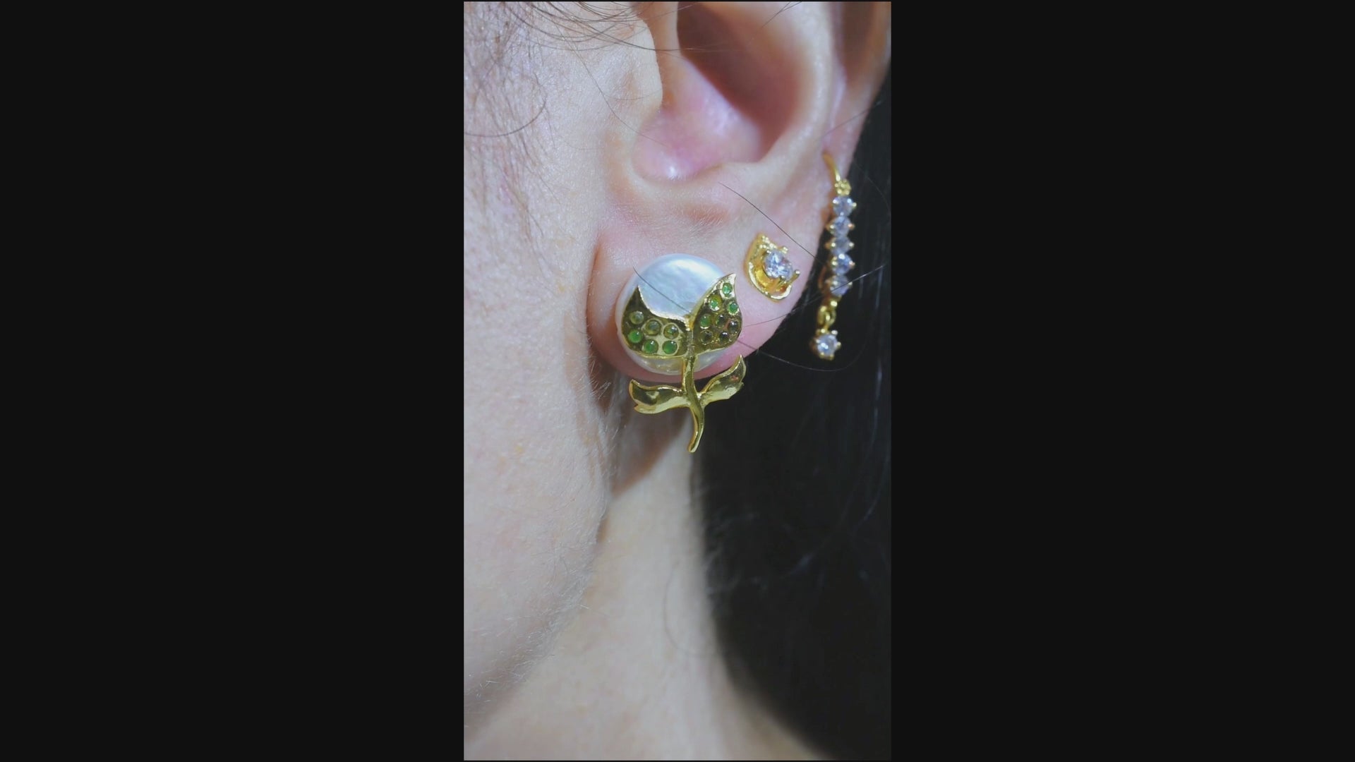 Salted Amber Earrings