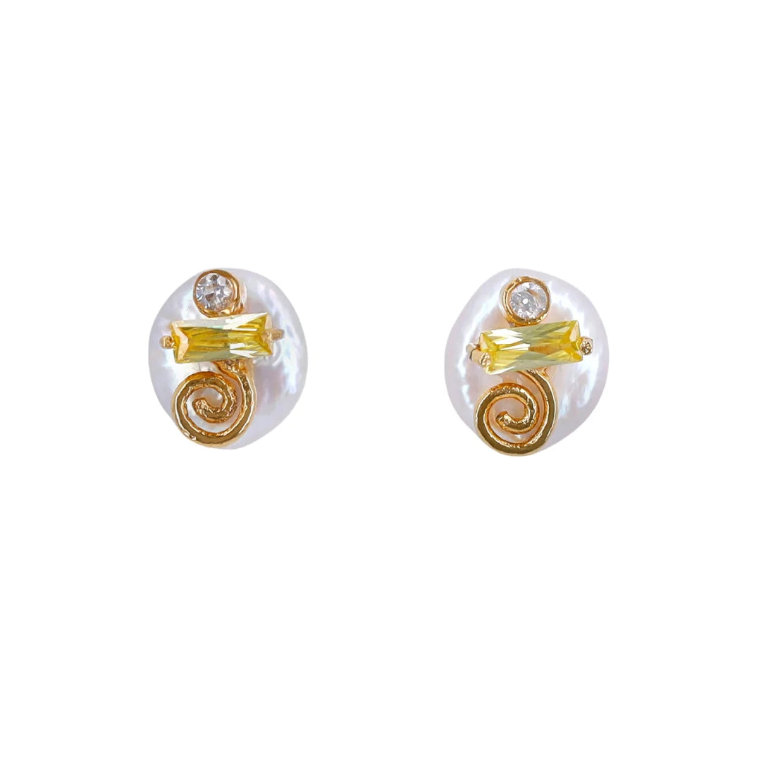 Sunny Lime Earrings