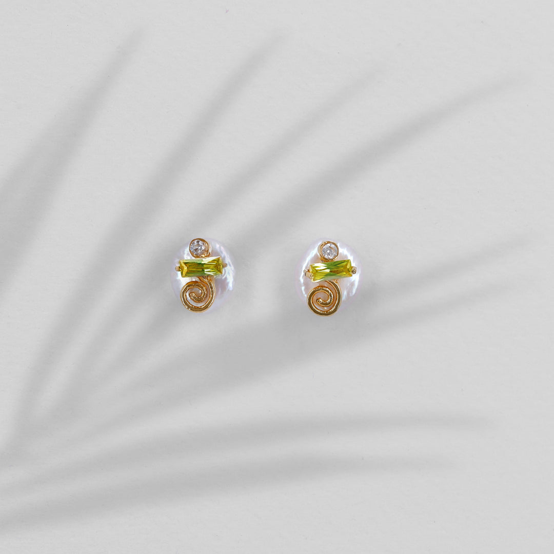Sunny Lime Earrings