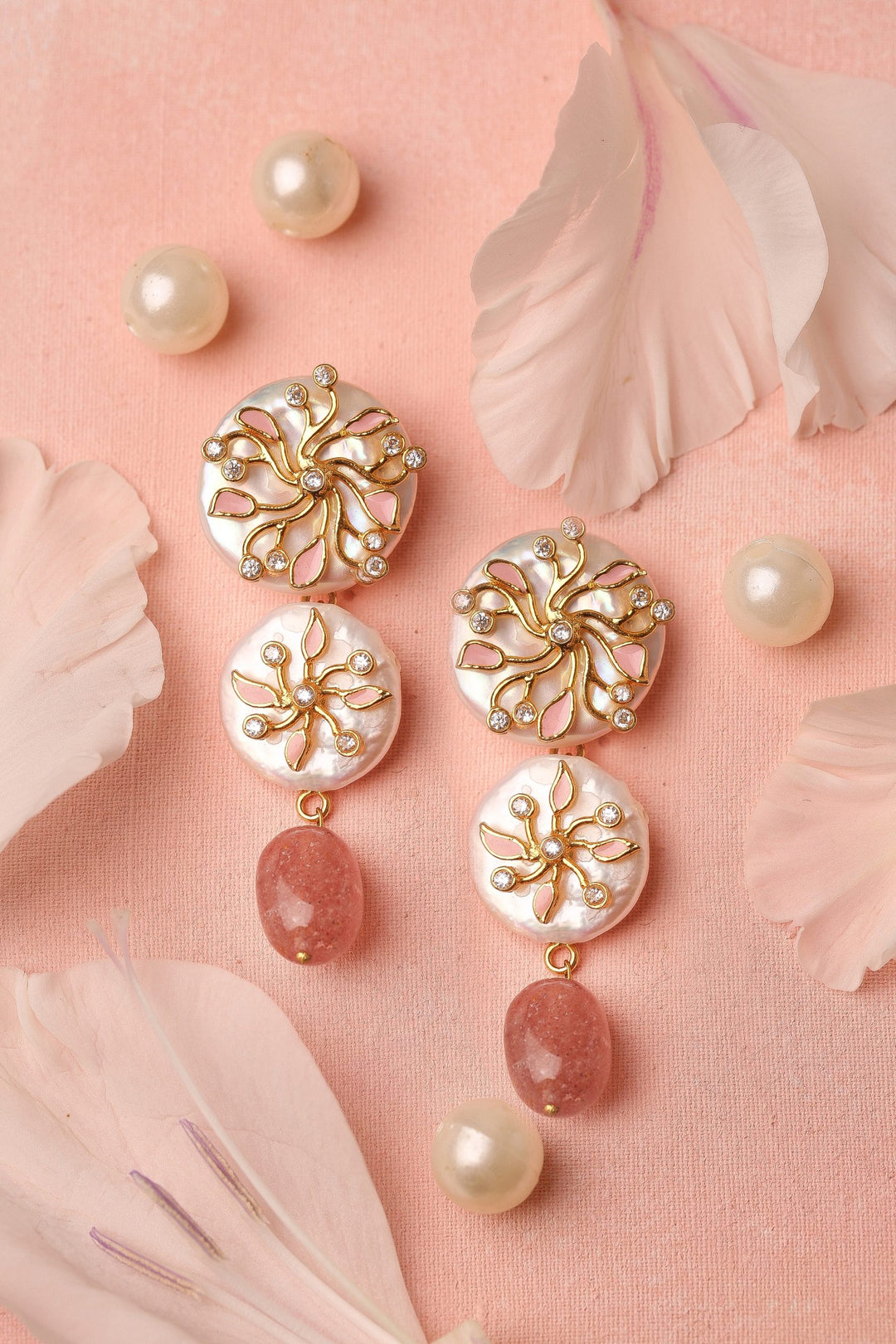 Shades of Pink Earrings