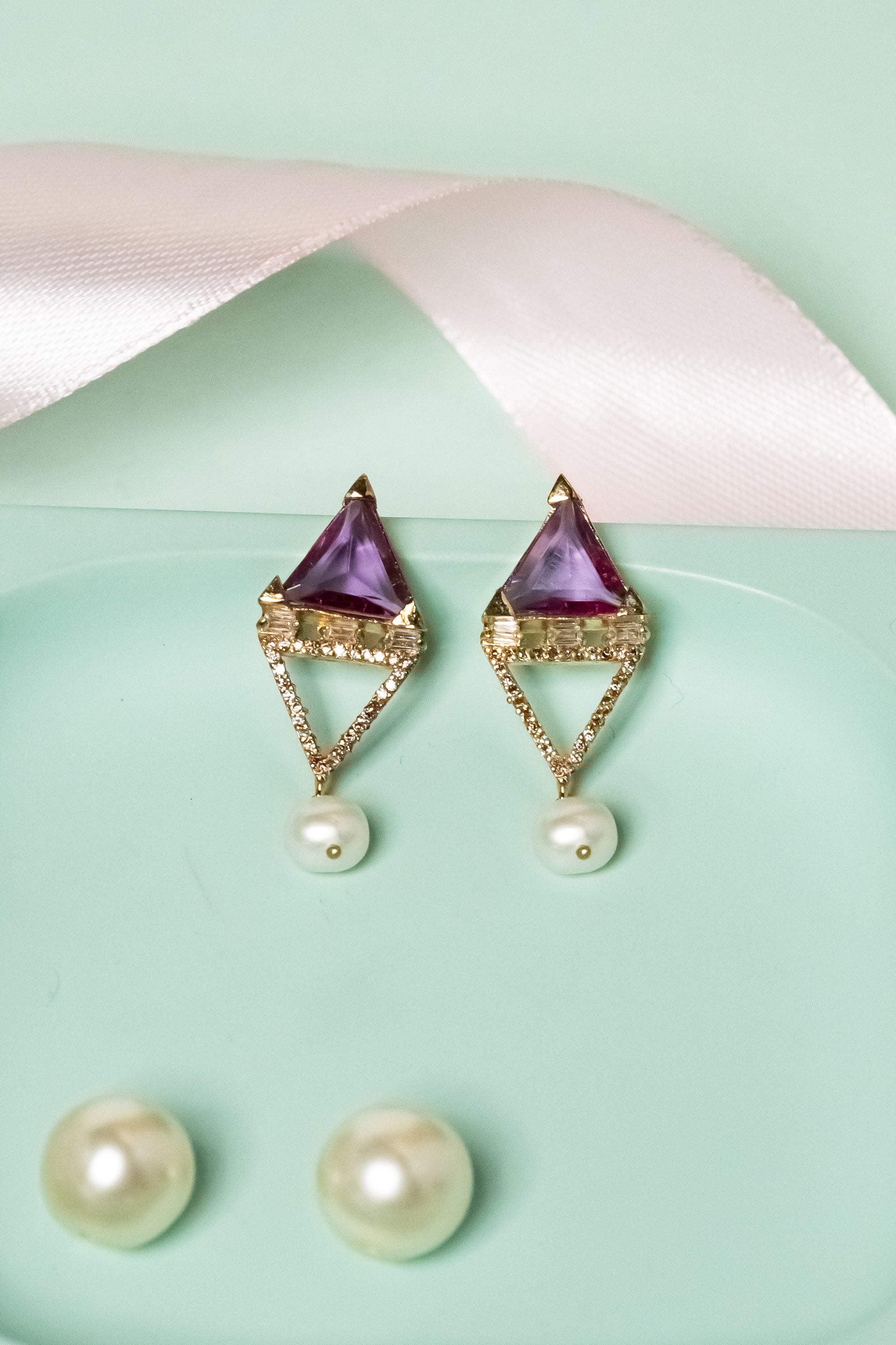 Grape Sorbet Earrings