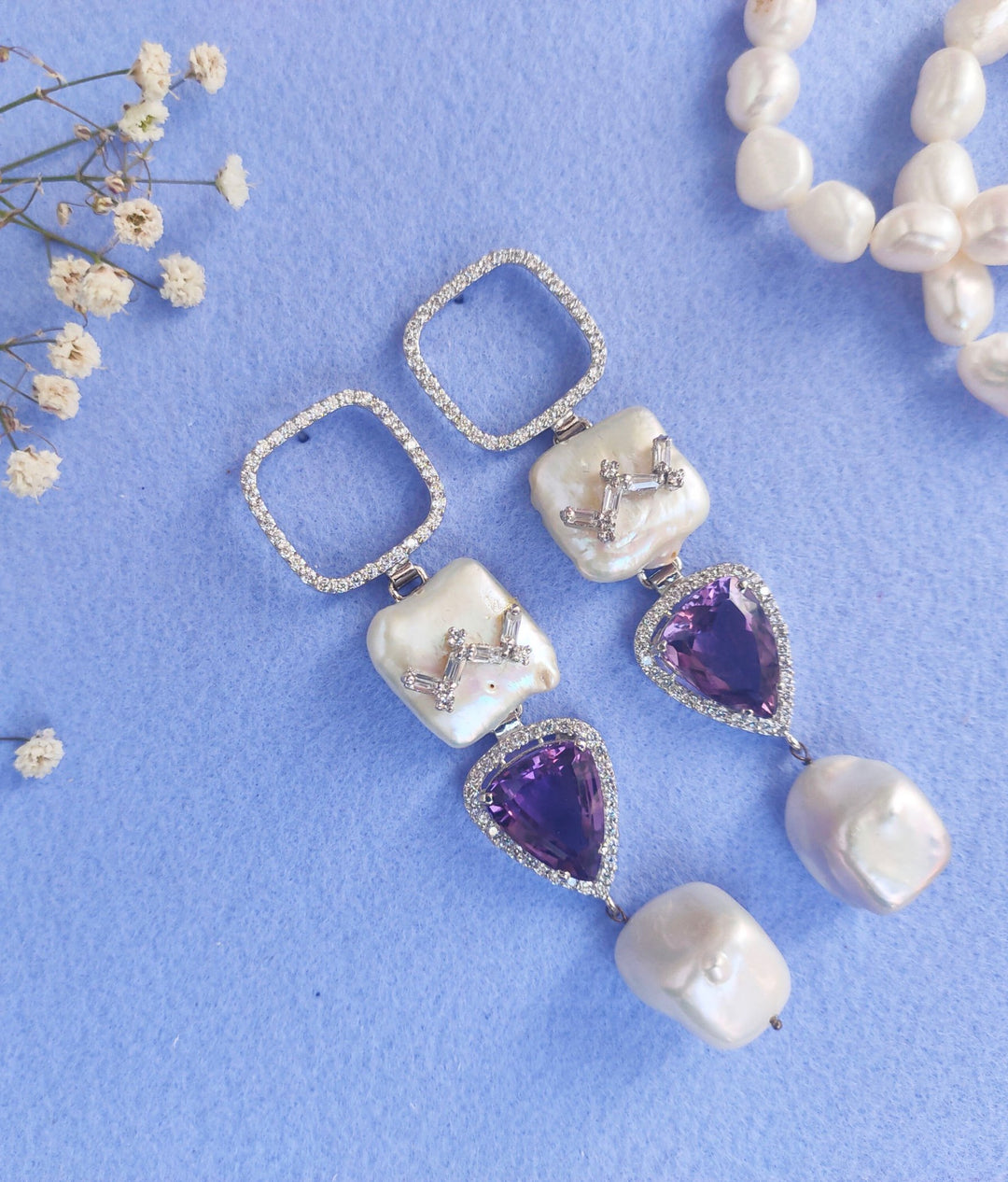 Periwinkle Earrings