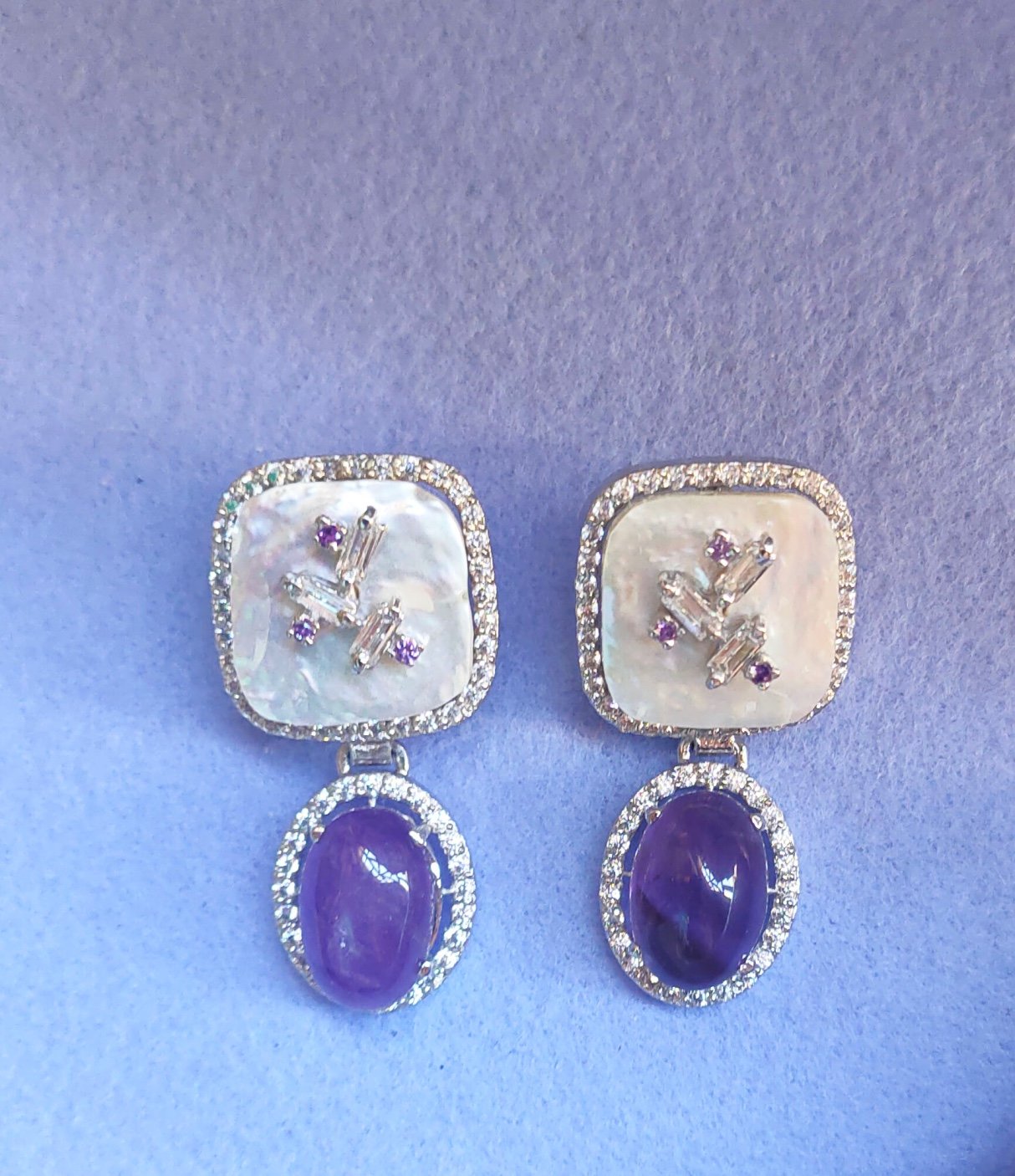 Lilac Bloom Earrings