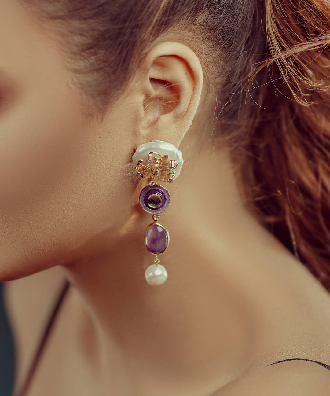 Mauve Earrings