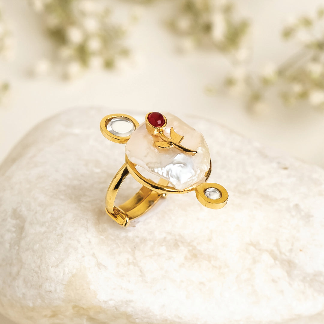 Scarlet Ruby Ring